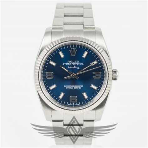 rolex air king case